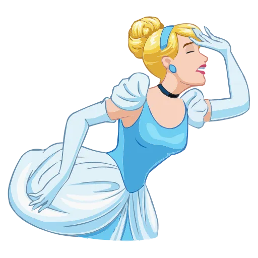 Стикер 19 Cinderella & Lucifer HD