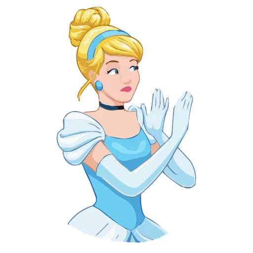 Стикер 25 Cinderella & Lucifer HD