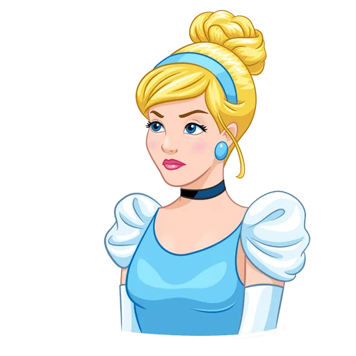 😒 Стикер «Cinderella and Lucifer No Text» для Telegram