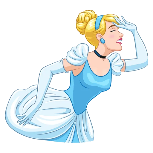 🫣 Стикер «Cinderella and Lucifer No Text» для Telegram