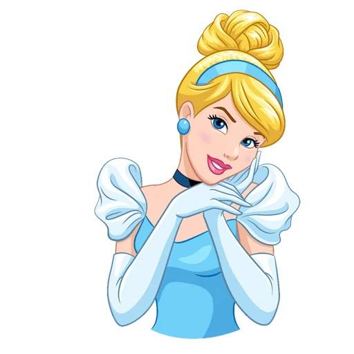 😊 Стикер «Cinderella and Lucifer No Text» для Telegram