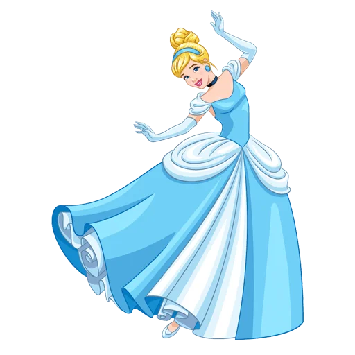 💃 Стикер «Cinderella and Lucifer No Text» для Telegram