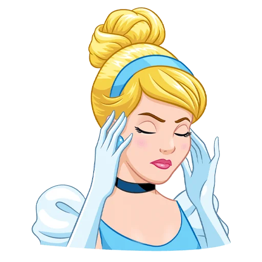 🫣 Стикер «Cinderella and Lucifer No Text» для Telegram