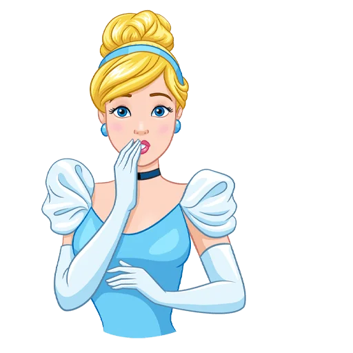 🫢 Стикер «Cinderella and Lucifer No Text» для Telegram
