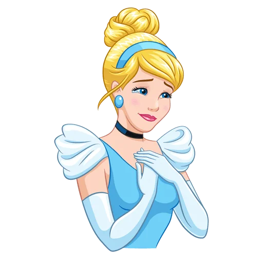 🤗 Стикер «Cinderella and Lucifer No Text» для Telegram