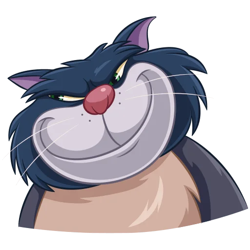 😈 Стикер «Cinderella and Lucifer No Text» для Telegram