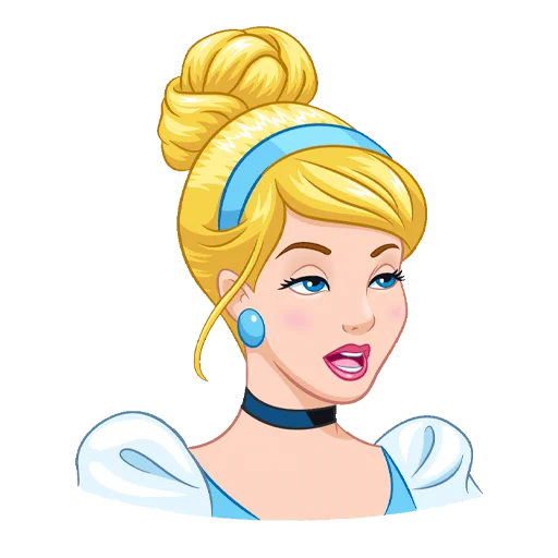 😨 Стикер «Cinderella and Lucifer No Text» для Telegram