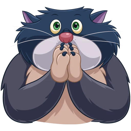 🙏 Стикер «Cinderella and Lucifer No Text» для Telegram