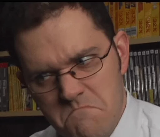 Стикер 3 The Angry Video Game Nerd