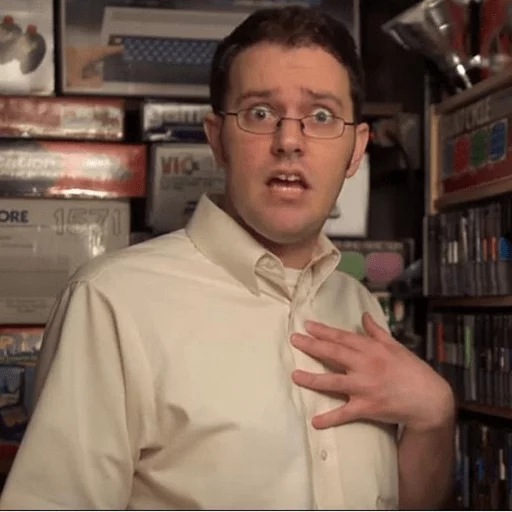 Стикер 8 The Angry Video Game Nerd