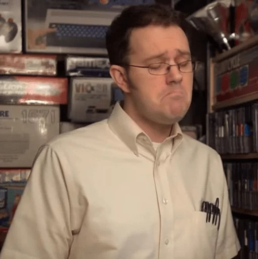 Стикер 9 The Angry Video Game Nerd