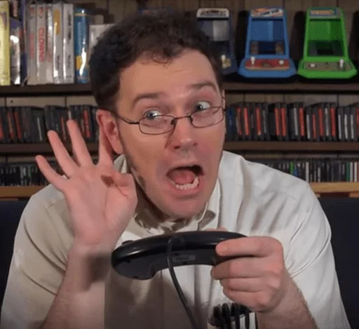 Стикер 18 The Angry Video Game Nerd