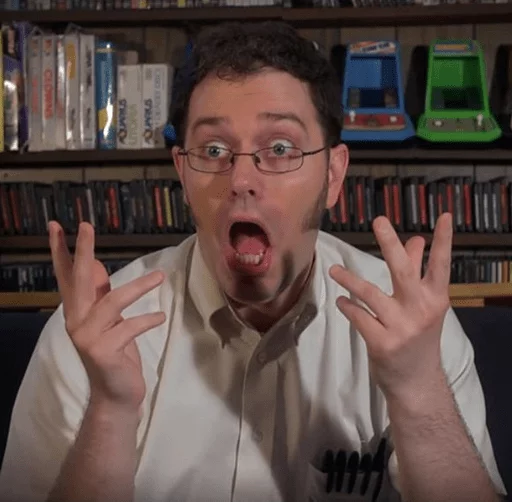 Стикер 20 The Angry Video Game Nerd