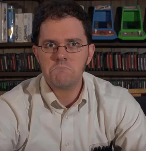 Стикер 21 The Angry Video Game Nerd
