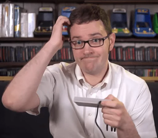 Стикер 40 The Angry Video Game Nerd