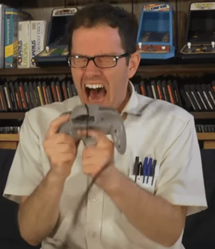 Стикер 42 The Angry Video Game Nerd