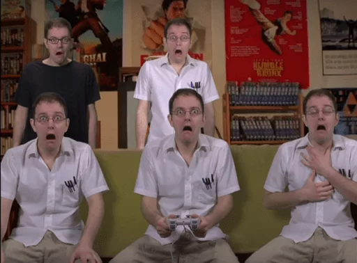 Стикер 45 The Angry Video Game Nerd
