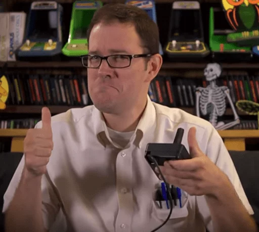Стикер 48 The Angry Video Game Nerd