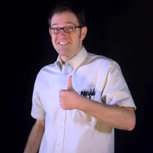 Стикер 50 The Angry Video Game Nerd