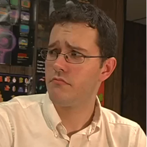 Стикер 52 The Angry Video Game Nerd
