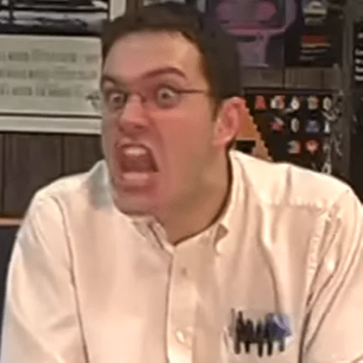 Стикер 53 The Angry Video Game Nerd