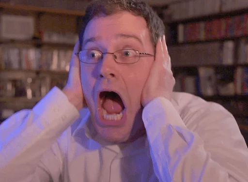 Стикер 60 The Angry Video Game Nerd