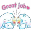 Стикер 49 🕺 Cinnamoroll