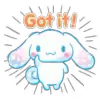 Стикер 51 🕺 Cinnamoroll