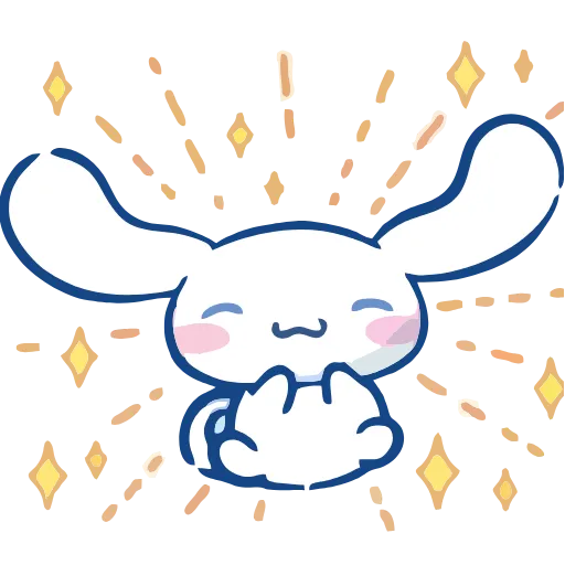 Стикер 3 Cinnamoroll