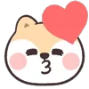 Стикер 24 Circle Fox