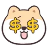Стикер 23 Circle Fox
