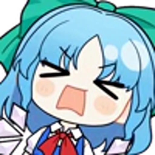 😫 Эмодзи «Cirno» для Telegram