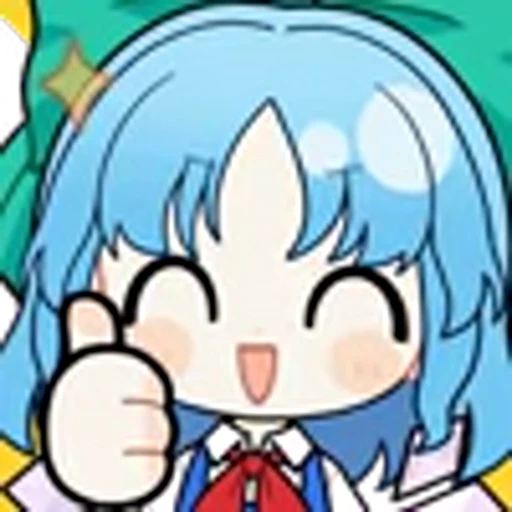 👍 Эмодзи «Cirno» для Telegram