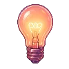 💡 Эмодзи «Буквы и иконки в тёплых тонах» для Telegram