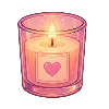 🕯️ Эмодзи «Буквы и иконки в тёплых тонах» для Telegram