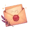 ✉️ Эмодзи «Буквы и иконки в тёплых тонах» для Telegram