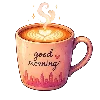☕️ Эмодзи «Буквы и иконки в тёплых тонах» для Telegram