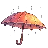 ☔️ Эмодзи «Буквы и иконки в тёплых тонах» для Telegram