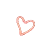 ❤️ Эмодзи «Буквы и иконки в тёплых тонах» для Telegram