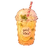 🥤 Эмодзи «Буквы и иконки в тёплых тонах» для Telegram