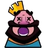 Стикер 3 😍 Набор эмоджи по игре «Clash Royale»