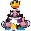 Стикер 17 😍 Набор эмоджи по игре «Clash Royale»