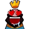 Стикер 5 😍 Набор эмоджи по игре «Clash Royale»