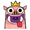 Стикер 57 Clash Royale