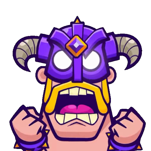 😠 Стикер «Clash Royale emotes 5» для Telegram