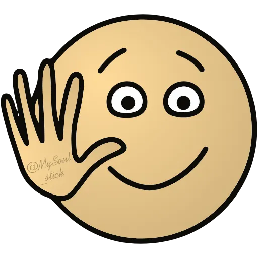 Обложка набора 👋😌😂😊🎶🙂