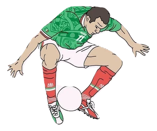 🇲🇽 Стикер «Classic Football» для Telegram