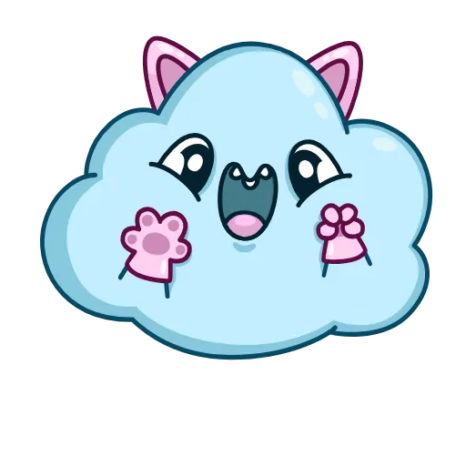 Стикер 31 Cloudy