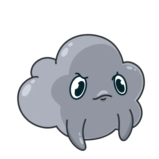 Стикер 9 Cloudy