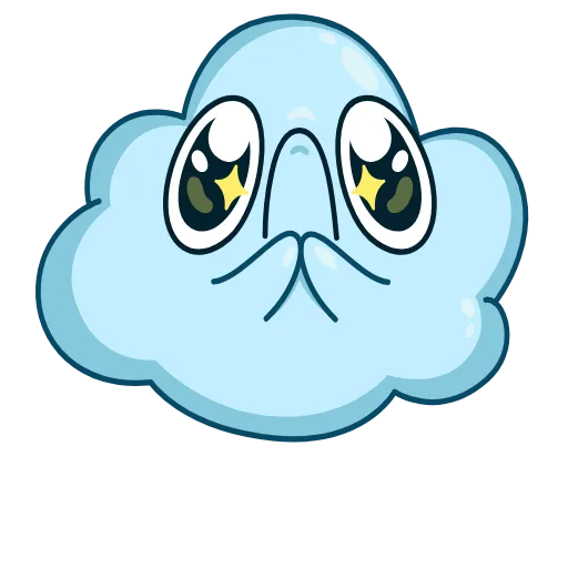 Стикер 35 Cloudy